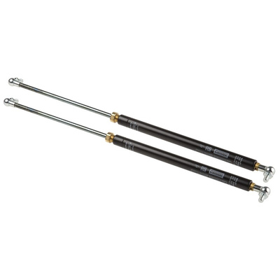 Camloc Steel Gas Strut, with Ball & Socket Joint, 464mm Extended Length, 200mm Stroke Length