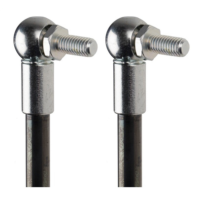 Camloc Steel Gas Strut, with Ball & Socket Joint, 560mm Extended Length, 250mm Stroke Length