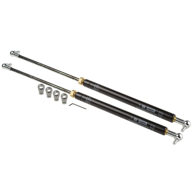 Camloc Steel Gas Strut, with Ball & Socket Joint, 560mm Extended Length, 250mm Stroke Length