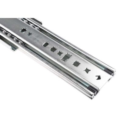 Accuride Steel Drawer Runner, 457.2mm Closed Length, 150kg Load