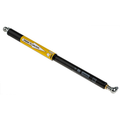 Camloc Steel Gas Strut, with Ball & Socket Joint, 364mm Extended Length, 150mm Stroke Length