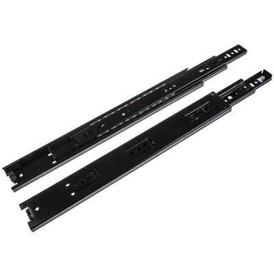 Accuride Steel Drawer Slide, 350mm Closed Length, 45kg Load