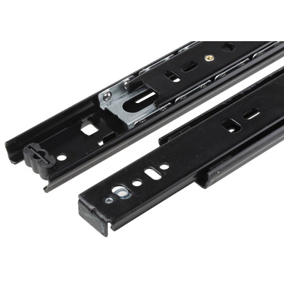 Accuride Steel Drawer Slide, 350mm Closed Length, 50kg Load