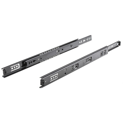 Accuride Steel Drawer Slide, 450mm Closed Length, 45kg Load