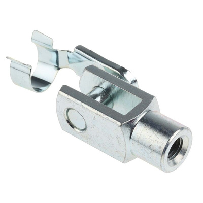RS PRO Steel M10 x 1.5 Clevis, 52mm x 20mm