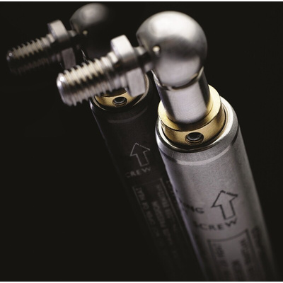 Camloc Stainless Steel Gas Strut, with Ball & Socket Joint, 364mm Extended Length, 150mm Stroke Length