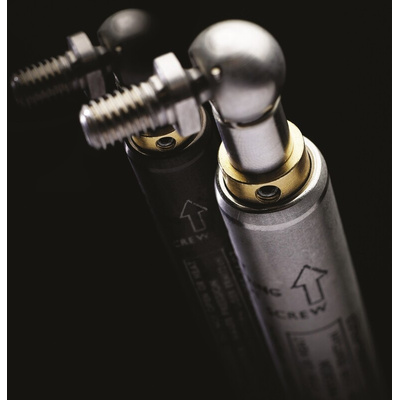 Camloc Stainless Steel Gas Strut, with Ball & Socket Joint, 445mm Extended Length, 200mm Stroke Length