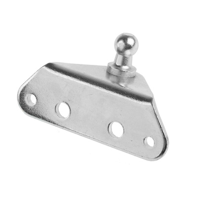 RS PRO Steel 90° Mounting Bracket, 70mm x 24.5mm