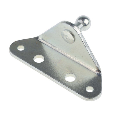 RS PRO Steel 90° Mounting Bracket, 70mm x 24.5mm