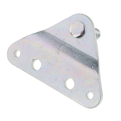 RS PRO Steel Flat Mounting Bracket, 70mm x 48mm