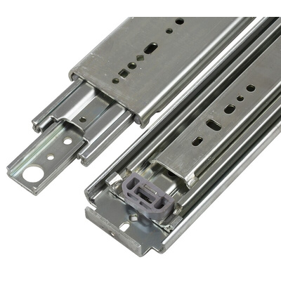 Accuride Steel Drawer Slide, 914.4mm Closed Length, 209kg Load
