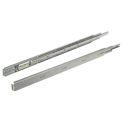 Accuride Steel Drawer Slide, 914.4mm Closed Length, 209kg Load