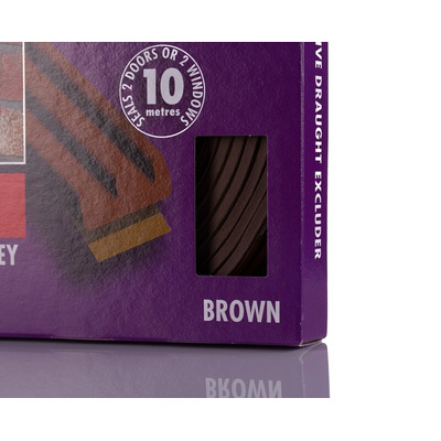 RS PRO Brown EPDM Edging Strip, 10m