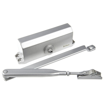 Briton Silver Fire Door Suitable Door Closer