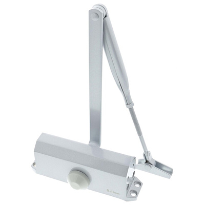 Briton Silver Fire Door Suitable Door Closer