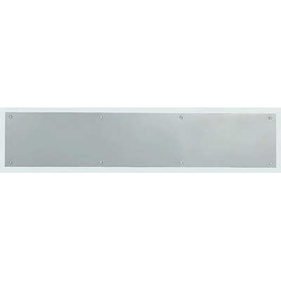 Stainless Steel Screw Mounted Kick Plate, 750 x 150mm