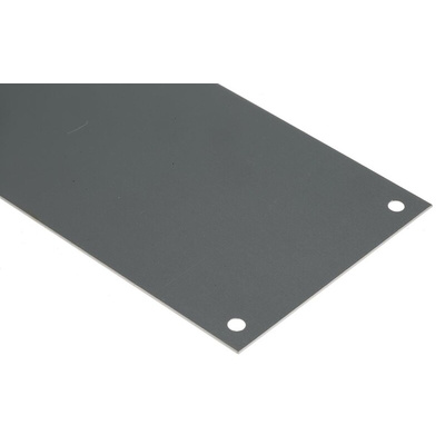 Aluminium Screw Mounted Push Plate, 300 x 75mm