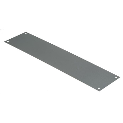 Aluminium Screw Mounted Push Plate, 300 x 75mm