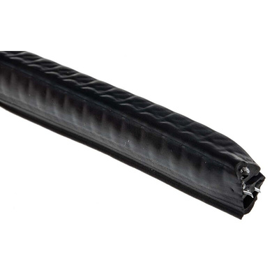 RS PRO Black EPDM Edge Protection, 20m