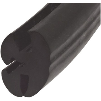 RS PRO Black EPDM  Edging Strip, 20m