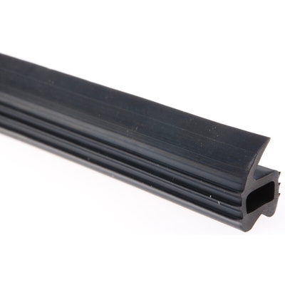 RS PRO Black EPDM Edging Strip, 20m