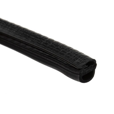 RS PRO Black PVC Edge Protection, 20m