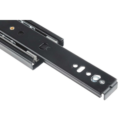 Accuride Steel Drawer Slide, 199mm Closed Length, 50kg Load