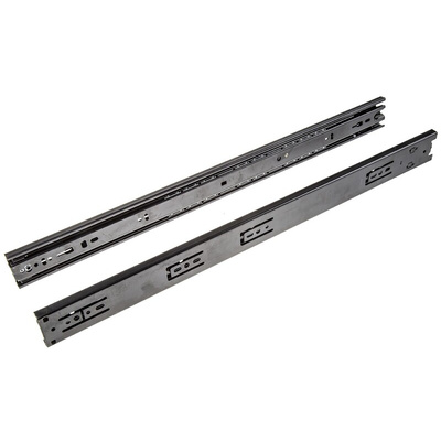 Accuride Self Closing Steel Drawer Slide, 550mm Closed Length, 50kg Load