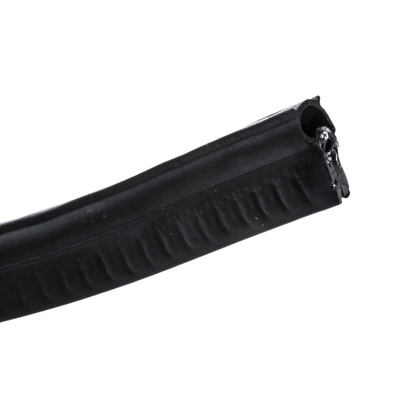 RS PRO Black EPDM  Edging Strip, 20m