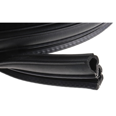 RS PRO Black EPDM  Edging Strip, 20m