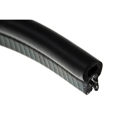 RS PRO Black EPDM  Edging Strip, 20m