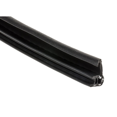 RS PRO Black EPDM  Edging Strip, 20m
