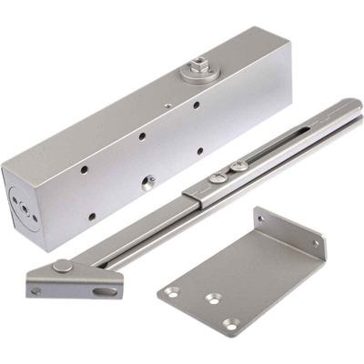 RS PRO Grey Fire Door Suitable Door Closer