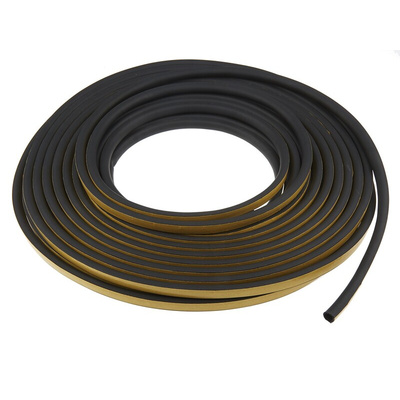 RS PRO Black EPDM  Edging Strip, 20m