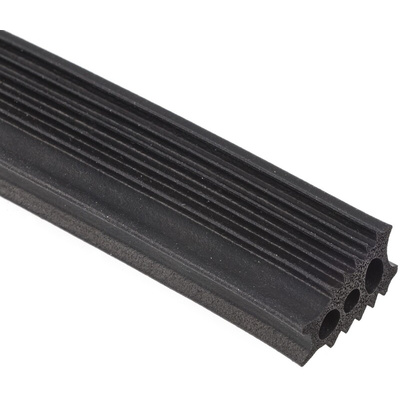 RS PRO Black EPDM Edging Strip, 20m