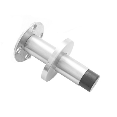 RS PRO Silver Stainless Steel Base-Board Door Stop