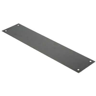 Stainless Steel Screw Mounted Push Plate, 330 x 75mm