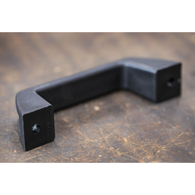 RS PRO Black Plastic Handle 40 mm Height, 28mm Width, 140mm Length