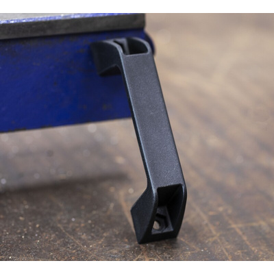 RS PRO Black Plastic Handle 40 mm Height, 28mm Width, 140mm Length
