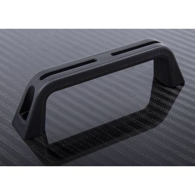 RS PRO Black Plastic Handle 28 mm Height, 24mm Width, 141mm Length