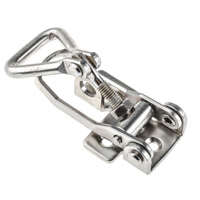 RS PRO Stainless Steel Toggle Latch, 125 x 40 x 21mm