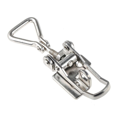 RS PRO Stainless Steel Toggle Latch, 125 x 40 x 21mm