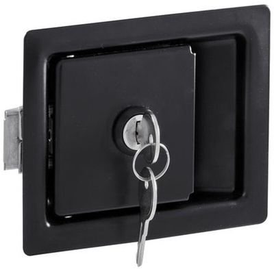 RS PRO Steel Lockable,Spring Loaded Paddle Latch, 127 x 101.5 x 52.5mm