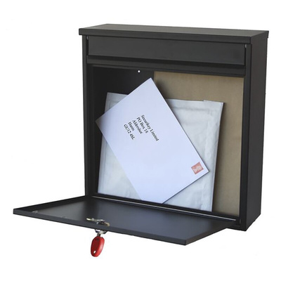 Black Mailbox, 370 mm x 360mm x 110 mm