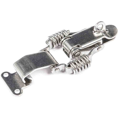 RS PRO Stainless Steel Lockable,Spring Loaded Toggle Latch, 102 x 46 x 22mm