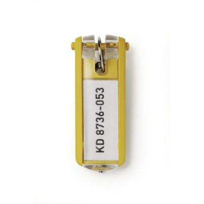 Durable Plastic Key Tags