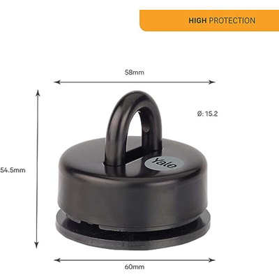 YALE 60mm, Steel Wall Anchor