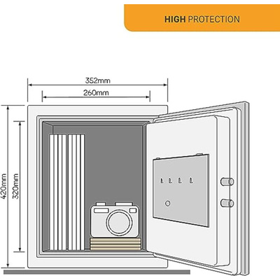 YALE 25.3L Safe Fire Safe
