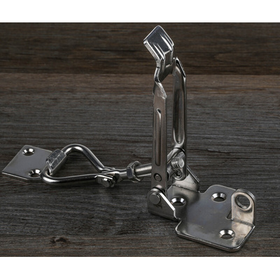 RS PRO Stainless Steel Toggle Latch, 180 x 60 x 27mm