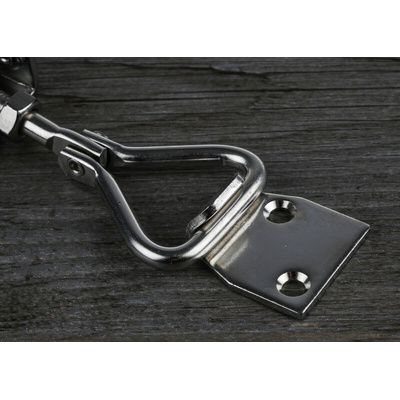 RS PRO Stainless Steel Toggle Latch, 180 x 60 x 27mm